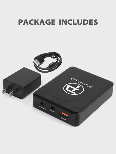 Vista 7 de PTAHDUS Batería de 7.4 V con cargador de batería recargable de 5000 mAh para chaquetas con calefacción, sudaderas con capucha y chalecos