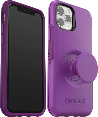 Vista 10 de OtterBox + Funda Pop Symmetry Series para iPhone 11 PRO (no 11/11 Pro Max) Embalaje no minorista - Negro