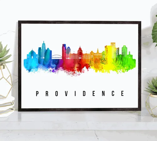 Vista 25 de Generic Póster de Albuquerque Skyline New Mexico, 12 x 18 pulgadas, perfecto para sala de estar, dormitorio, oficina