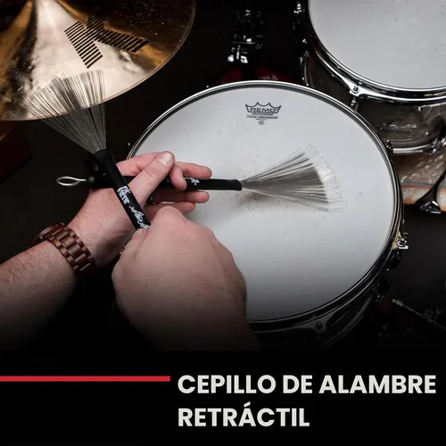 Vista 6 de Cepillos de alambre Vic Firth SGWB Steve Gadd