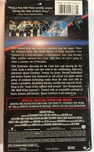 Vista 2 de Space Cowboys VHS