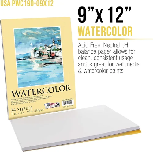 Vista 3 de U.S. Art Supply Artist Essentials - Juego de dibujo de 20 piezas