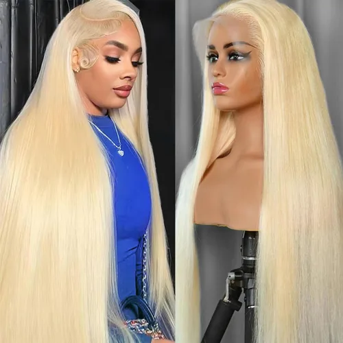 Vista 53 de Pelucas de cabello humano lacio para mujeres negras, encaje frontal de 13 x 4 pulgadas, previamente despuntada, sin pegamento, HD frontal, negro