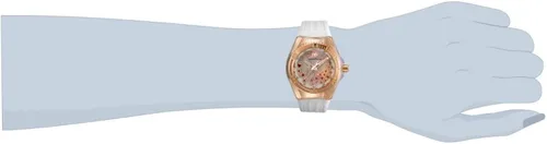 Vista 2 de TechnoMarine Cruise Dream - Reloj de cuarzo de acero inoxidable con correa de silicona blanco 26 modelo TM-119021 Blanco Reloj de cuarzo