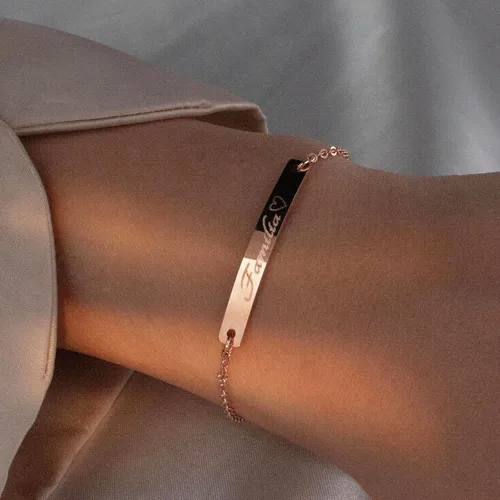 Vista 6 de Petite Boutique Pulseras personalizadas para mujer, regalos personalizados para mujeres, joyería con nombre para mujer, pulsera con nombre, joyas