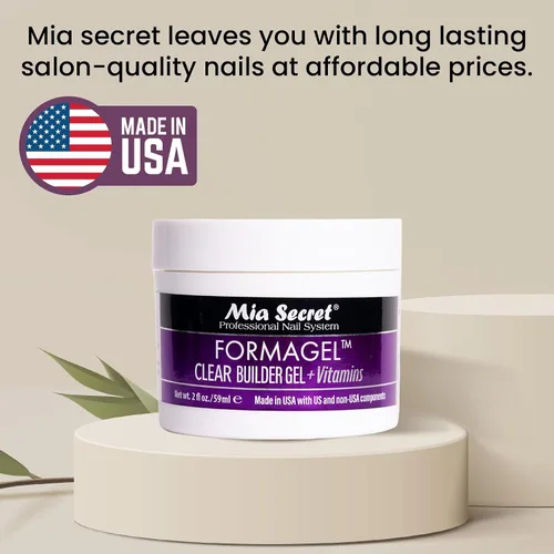 Vista 8 de Mia Secret FORMAGEL Builder Gel 2oz - Transparente