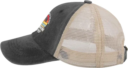 Vista 3 de The Mans The Myth The Dad Parasailing Sombrero para hombre Gorras de béisbol a la moda, sombrero de entrenamiento lavado ligero