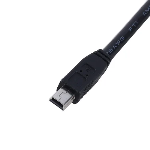 Vista 2 de USB-DS for DS2 DS3 DS5B DS5C DS5E DS5L servo Driver debug Download Data Cable Black red FTDI chip