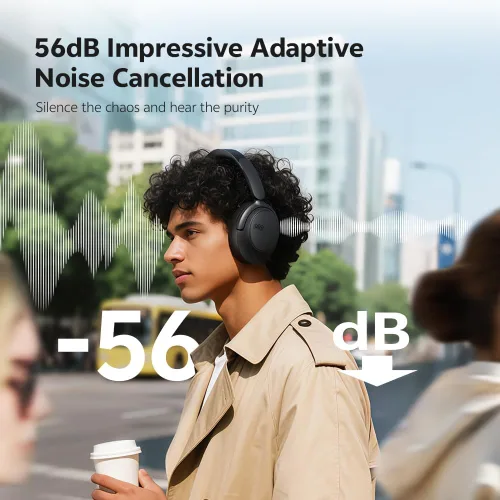 Vista 4 de QCY Melobuds N70 + H3S - Auriculares inalámbricos color negro