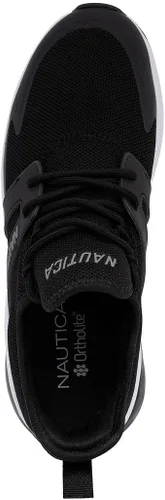 Vista 4 de Nautica Tenis deportivos para hombre Air Cushion con cordones Calzado deportivo ligero y cómodo para uso diario y entrenamiento de fitness