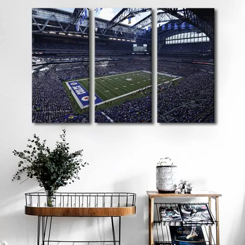 Vista 108 de Lincoln - Lienzo decorativo para pared, diseño de campo financiero de Filadelfia, paisaje de estadio de fútbol de Filadelfia, decoración de pared