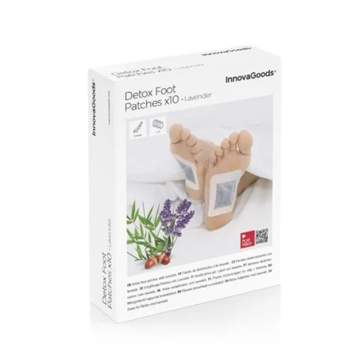 Vista 12 de Parches Desintoxicantes para Pies Lavender InnovaGoods 10