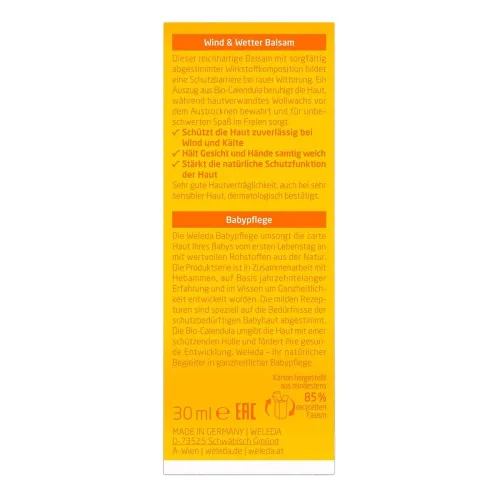 Vista 2 de Weleda: Crema de protección contra la intemperie para bebés de Caléndula, 1 oz