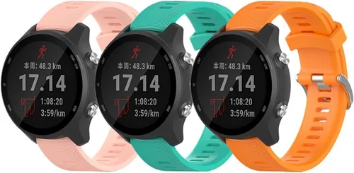 Vista 10 de Correa para Garmin Forerunner 245, banda de repuesto de silicona suave para Garmin Forerunner 245 / Forerunner 645