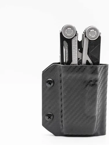 Vista 11 de Clip & Carry Kydex - Funda multiherramienta para Gerber Dual-Force, fabricada en Estados Unidos, funda para múltiples herramientas, color negro