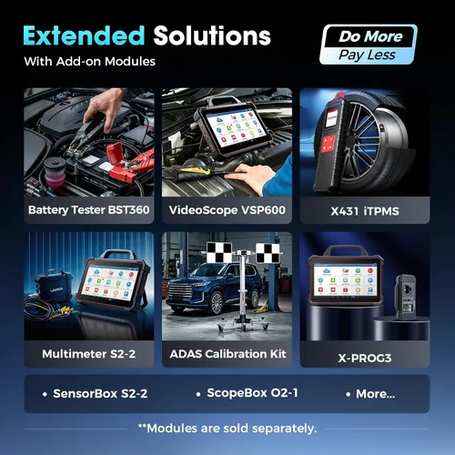 Vista 13 de Launch Escáner del OEM de la élite de X431 PAD VII, herramienta