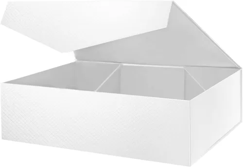 Vista 19 de Caja de regalo negra con tapa magnética para regalo Negro-9