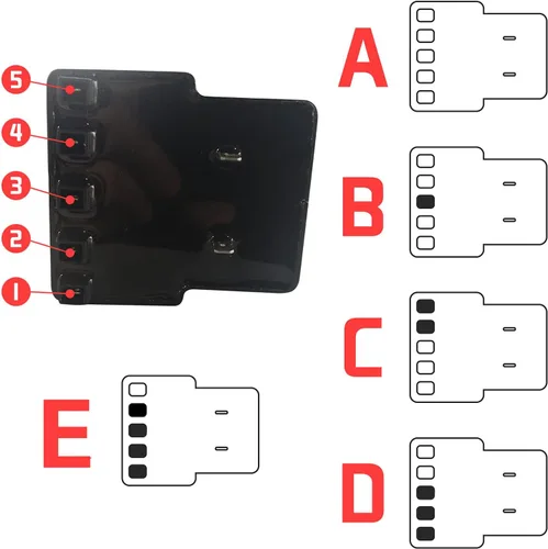 Vista 4 de Kit de encendido electrónico de repuesto para Char-Broil G515-0030-W2 y otros modelos, módulo de encendido de 5 salidas con cables y botones