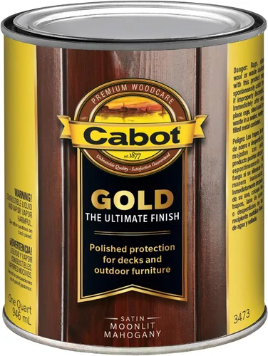Vista 9 de Cabot 3471-07 3471 Acabado de madera de nogal iluminado por el sol, 1 galón, Nuez iluminada por