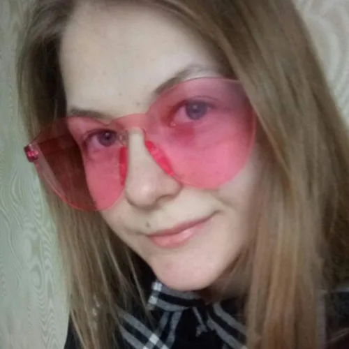 Vista 2 de Armear Gafas de sol redondas sin montura retro para mujer, lentes tintadas de una pieza