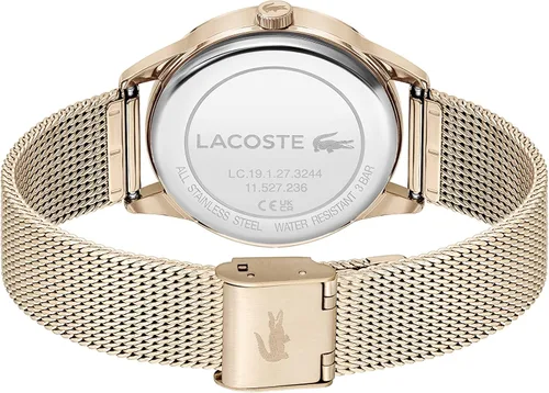 Vista 3 de Lacoste Reloj de cuarzo LadyCroc para mujer Carnation