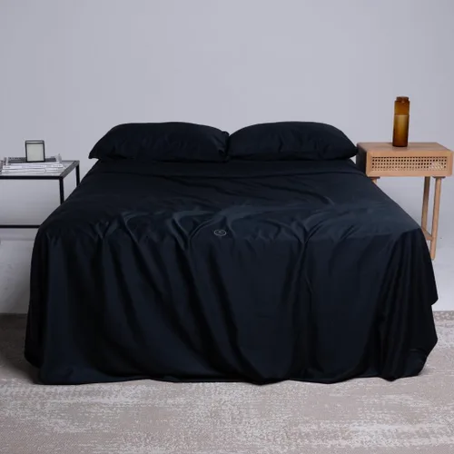 Vista 8 de THE LAD COLLECTIVE Juego de ropa de cama 2.0 – Juego de sábanas y fundas de almohada de 4 piezas, mezcla de algodón personalizada, suave, cómodo