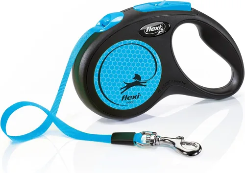 Vista 7 de Flexi - New Classic - Correa retráctil de cuerda para perros, S, negro, 26 libras (12 kg), 26 pies (8 m)