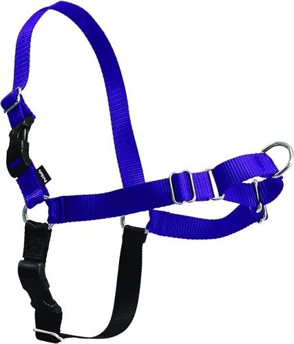 Vista 44 de Arnés de paseo fácil de PetSafe, Negro/Plateado