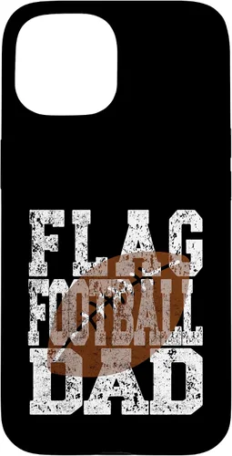 Vista 6 de Flag Football Dad - Player Parent Case for iPhone 16