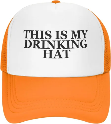 Vista 7 de This is My Drinking Hat - Gorra unisex para adultos, gorra ajustable para adultos, gorras de pesca clásicas