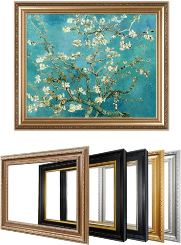 Vista 82 de IPIC - Campo de trigo con cuervos, reproducción artística de Vincent Van Gogh. Lienzo de giclée para decoración del hogar 10#F (20 x 16)