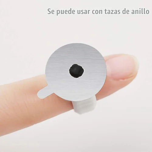 Vista 5 de 900 calcomanías desechables de 1 pulgada para pegamento para pestañas, almohadillas de palet, pegamento impermeable, calcomanías de papel