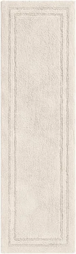 Vista 59 de Superior Cotton Washable Bath Rug, Non Slip Runner, 1 Piece Set, Black Absorbent Combed Cotton Bath Rug Runner or Rug Set, Bathroom Vanity or
