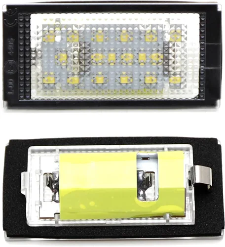 Vista 2 de iJDMTOY OEM-Fit - Kit de luces LED completas para placa de matrícula de 3 W, compatible con BMW 1998-2003 E46 Pre-LCI 325ci 330ci Coupe, 2000-2001