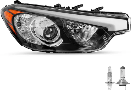 Vista 12 de SOCKIR - Repuesto de faros delanteros para Kia Forte 2014-2016, LH y RH con bombillas Lado del conductor y del pasajero