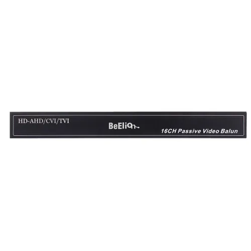 Vista 4 de Balun de video pasivo de 16 canales, convertidor de transceptor BNC a RJ45 para sistemas de cámaras de seguridad CCTV, compatible con cable CAT5
