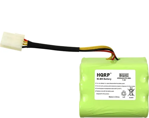 Vista 7 de HQRP Paquete de 2 baterías de capacidad extra alta de 4500 mAh compatibles con Neato XV-11 XV-15 XV-25 XV-21 XV-14 XV-12 XV Signature Pro All-Floor