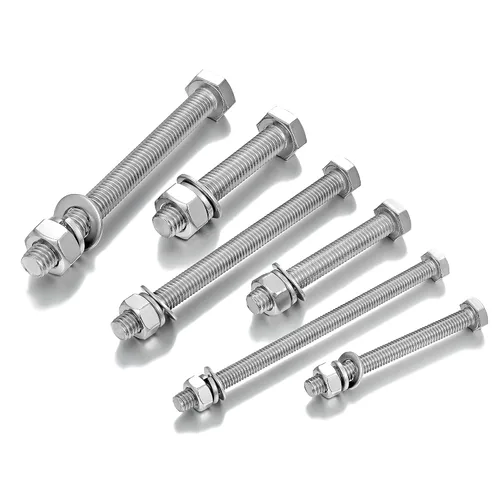 Vista 5 de Juego de 164 tuercas hexagonales M6/M8/M10, tornillos largos de acero inoxidable 304 Kit completo de tornillos métricos, sujetadores de acero