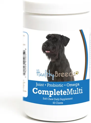 Vista 86 de Healthy Breeds Affenpinscher todo en uno multivitamínico suave masticable 60