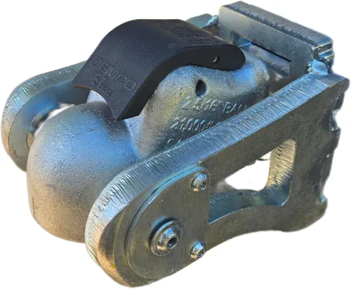 Vista 2 de Ft. Knox Locks Bloqueo de enganche articulado compatible con el enganche MORryde (con bloqueo de disco de aluminio Abloy Sentry)