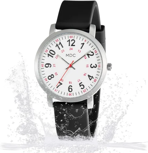 Vista 2 de Infantry MDC 5ATM Waterpfoof - Reloj de enfermera para estudiantes de medicina, médicos, relojes de enfermería para mujeres con segunda mano, hora