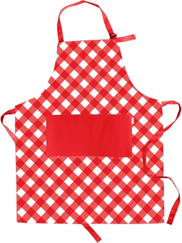 Vista 11 de Adjustable Designer Kitchen Apron for Adults Cotton Cooking Apron with Pockets and Adjustable Neck Buckle