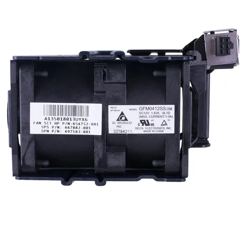 Vista 2 de BestParts Ventilador de refrigeración compatible con HP ProLiant DL360 DL360p DL360e Gen8 654752-001 667882-001 697183-001