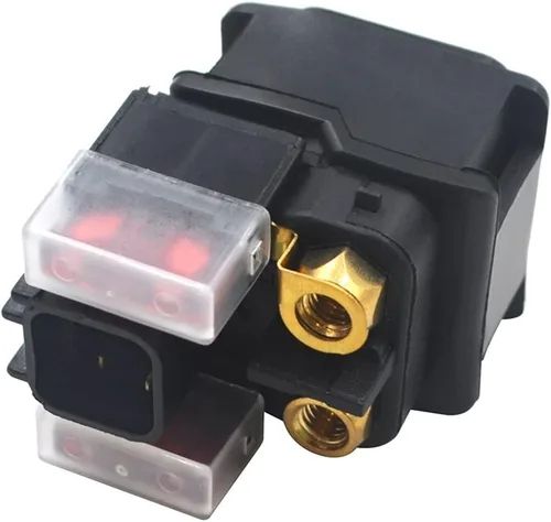 Vista 5 de Solenoide eléctrico de la retransmisión eléctrica de la motocicleta selló el solenoide del relé del arrancador para Ducati 39740081B