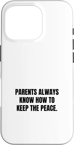 Vista 20 de iPhone XR Parents always know how to keep the peace. Case
