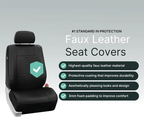Vista 3 de FH Group - Funda universal para asiento delantero de automóvil