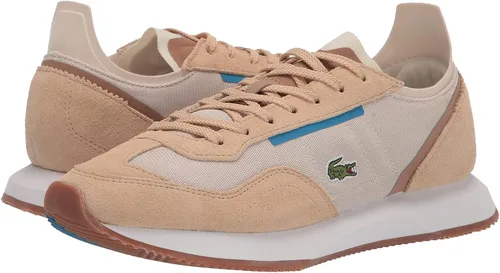 Vista 7 de Lacoste Tenis Match Break para mujer Lt YellowDk Green 0