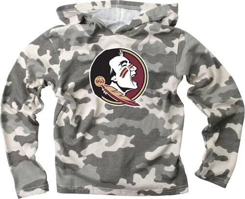 Vista 24 de Wes and Willy Camiseta de manga larga con capucha de camuflaje para niños