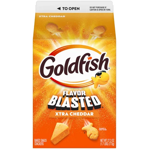 Vista 15 de Goldfish Galletas con Queso Cheddar, Caja de 27.3 Oz