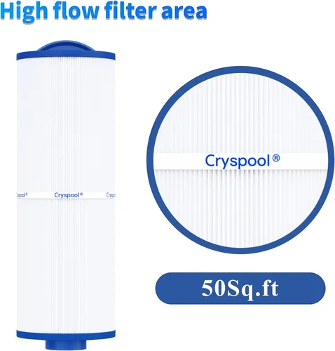 Vista 6 de Cryspool® 04077 Compatible con filtros Cal Spa, 4CH-949, PWW50L, FC-0172, Rising Dragon, Dynasty Spas, cartucho de filtro de repuesto para bañera